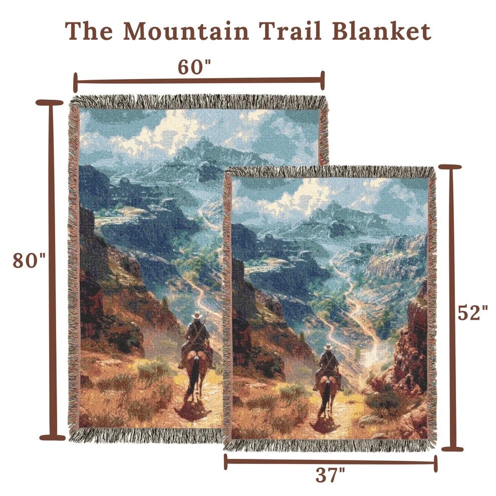 The Mountain Trail Blanket